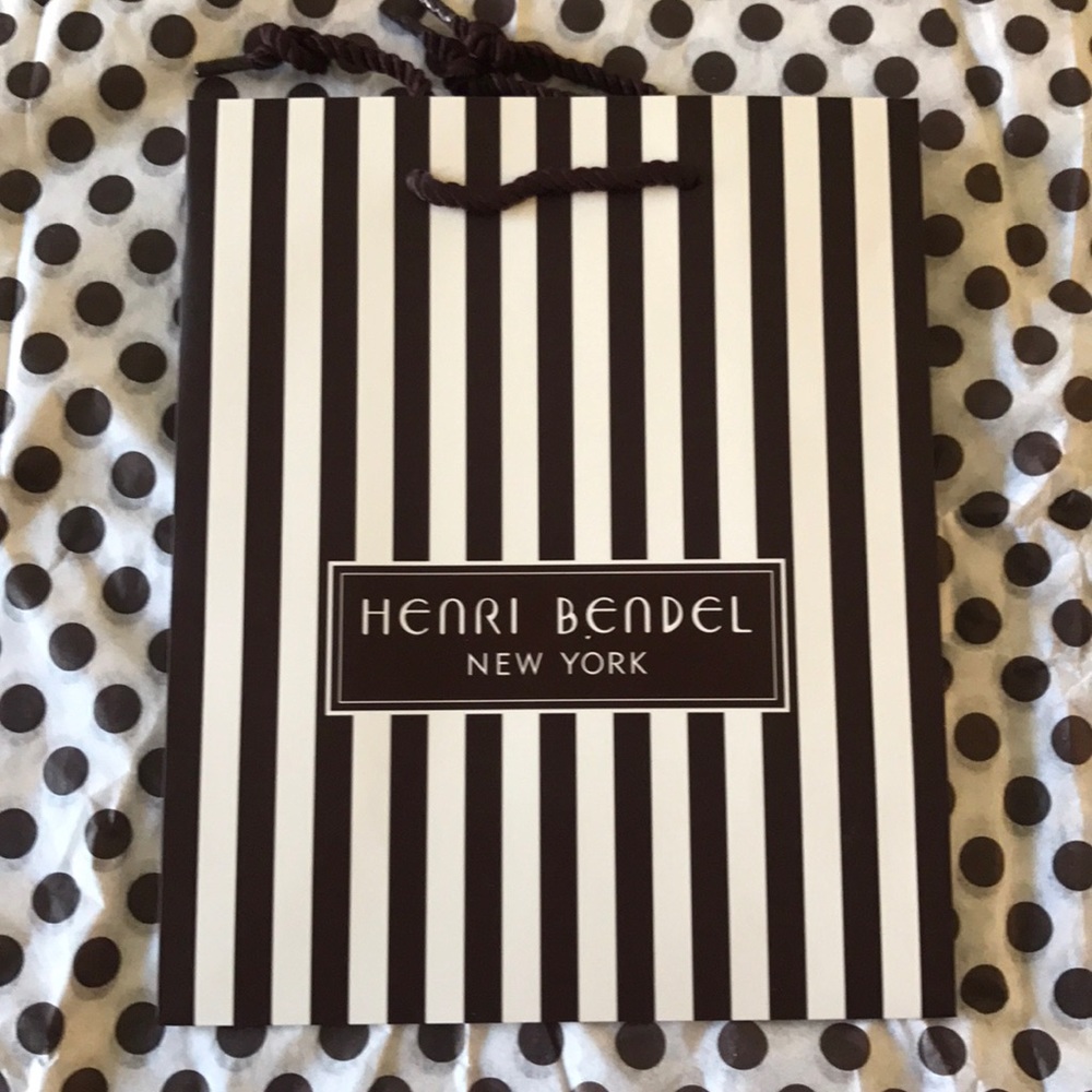 Henri Bendel Bag + Tissue Papers